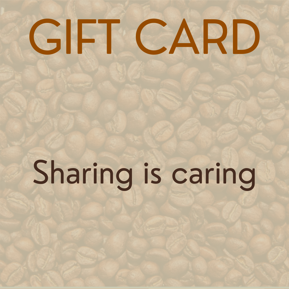 Snugglebug Coffee Gift Card
